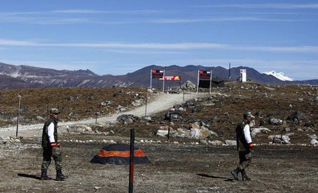 A border post between India and China. (Photo: PTI/File) A border post between India and China. (Photo: PTI/File)